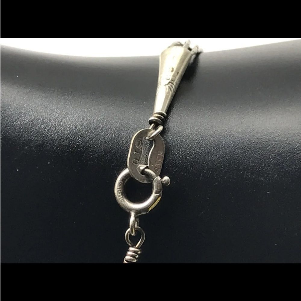 ☀️ Native American vintage liquid sterling silver bracelet ☀️ - Picture 3 of 5
